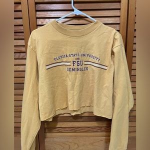 Jansport cropped long sleeve, Florida State T-shirt